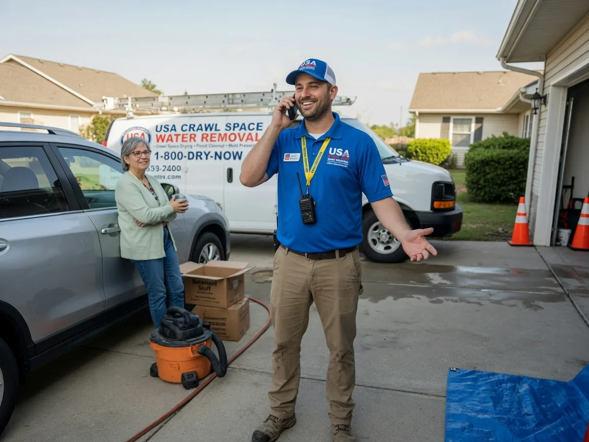 Crawl Space Water Removal Verona, MS FAQs